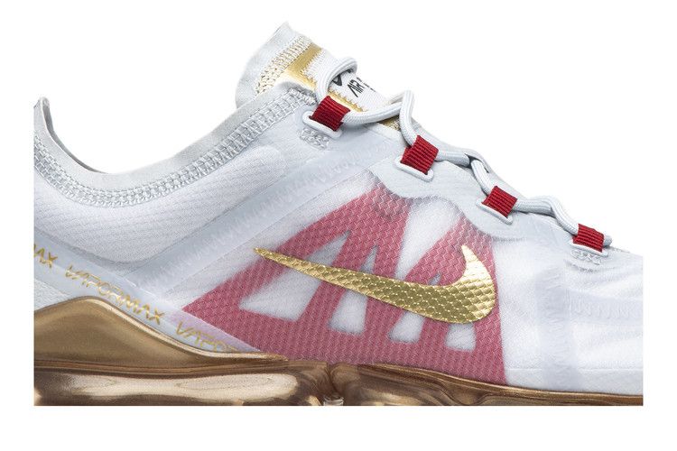 Erkek Spor Ayakkabı Nike Air VaporMax 2019 Çin Yeni Yılı Saf Platin (2019)