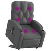 VidaXL Reclining Massage Armchair, Relaxation Chair with Adjustable Backrest and Footrest, Salon Seat Room of 3204723