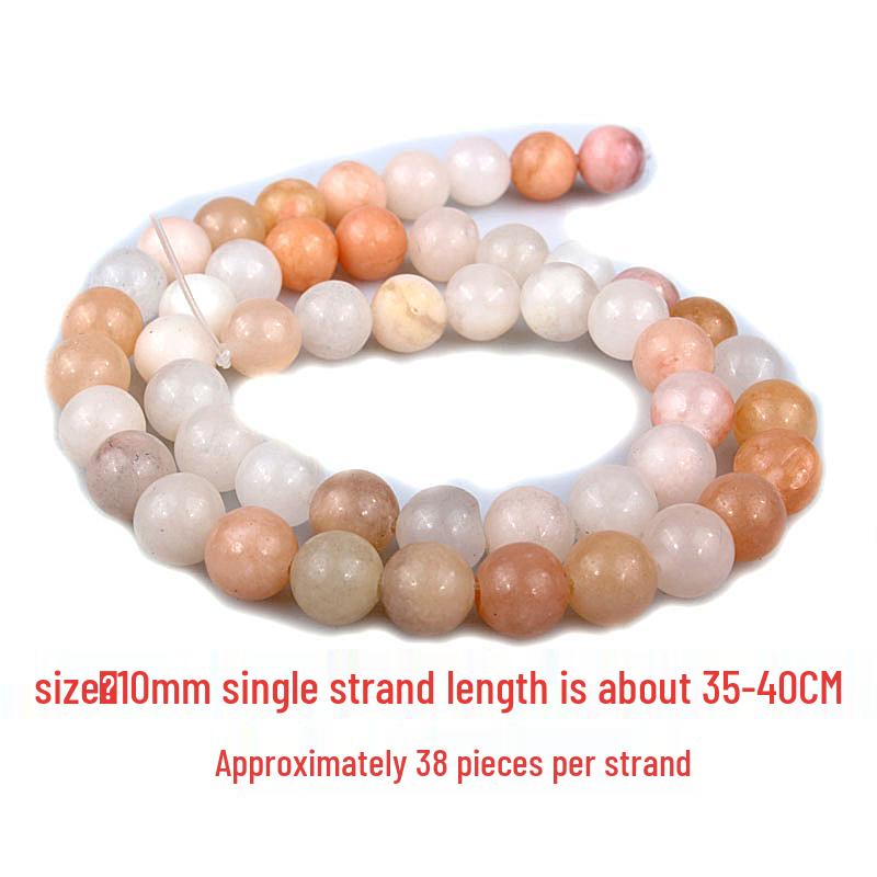 Natural Pink Aventurine Loose Beads for DIY Jewelry, Bracelet Making, Aventurine Stone Round Beads.