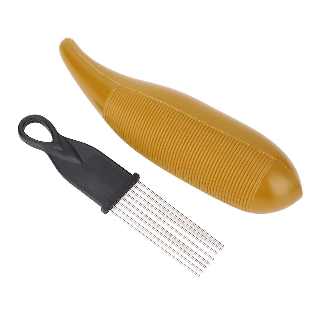 Instrument latynoski w kształcie ryby ze skrobakiem ABS Guiro instrument perkusyjny do treningu muzycznego i akompaniamentu zespołu