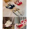 Leather Retro Red Women's Summer New Breathable Versatile Lace-up Heightening Casual Shoes