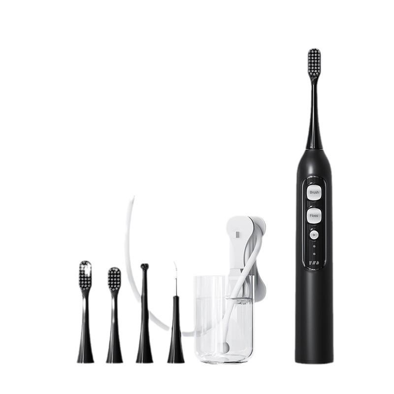 Multifunctional Electric Toothbrush Rinsing and Washing 3-in-1 Adult Model Home Hanging Magnetic Sonic Rinser