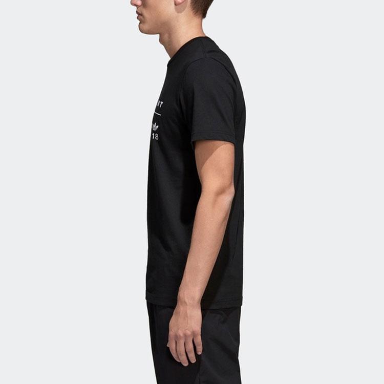 Adidas Originals Pdx Classic Tee With Letter Print Men Tops Black CV8592