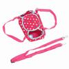 Dog Support Harness Single Shoulder Portable Breathable Pet Lift Support for Outdoor Rose Color