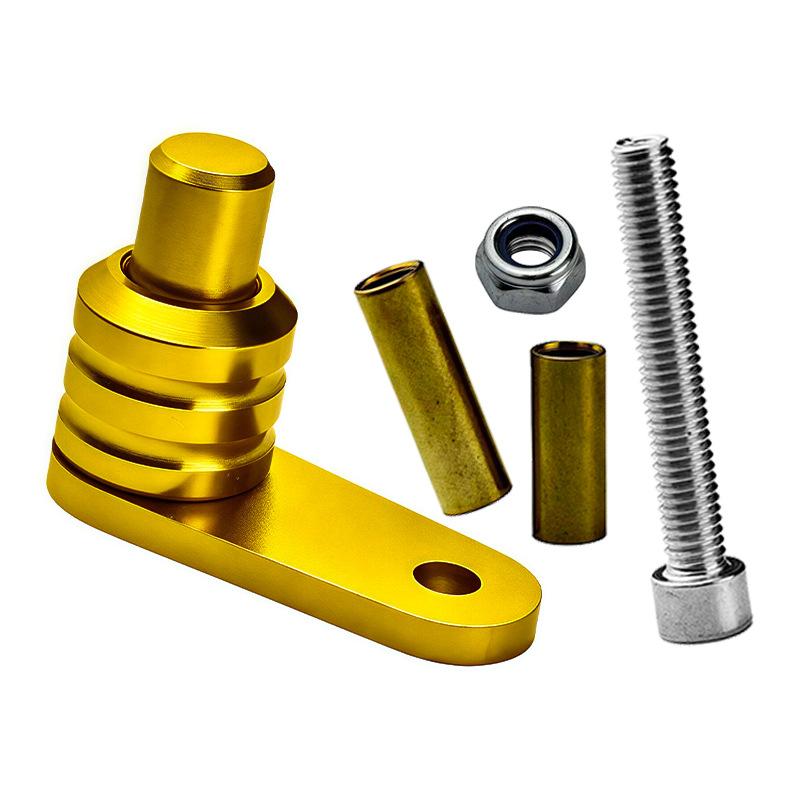 Motorcycle Parking Switch Button Kit for Honda For PCX Brake For horn Lock Stop Button Made with Aluminum Alloy золотой