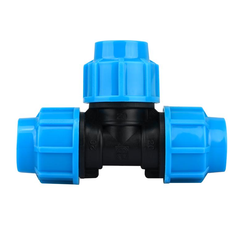 New Material PE Pipe Quick Connectors: Complete Set for 4 to 6 Straight and Three-way Water Pipe Fittings