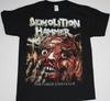 Demolition Hammer Tortured Existence Thrash Death Metal T-Shirt Tops Tees Men's Women's