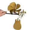 Handmade Wrought Iron Drummer Windmill Garden Ornament