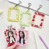 Fruit Card Holder Protective Acrylic Card Holder Card Holder Pendant Creative For Idol Photos Transportation Cards Gifts