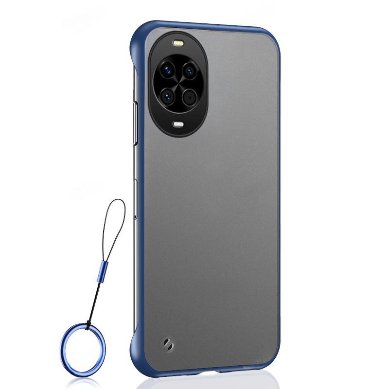 For Huawei Nova 14 Case Thin Cover Clear Borderless Heat Dissipation Holes Housing with Metal Ring For Huawei Nova 14 Pro Phone Casing