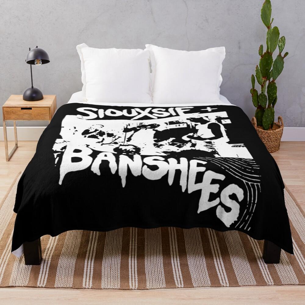 The show siouxsie members and the banshees art Throw Blanket