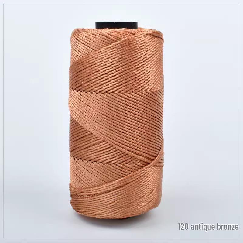 Chunky Wool & Ice Silk 3-Ply Yarn for DIY Crochet: Hand-Knitted Bag, Summer Hat, Shoes, and Seat Cushion