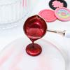 Two Diversion Port Wax Seal Spoon Sealing Spoon With Wooden Handel Wax Sealing Stamp Melting Spoon Wax Seal Warmer Wax Seal