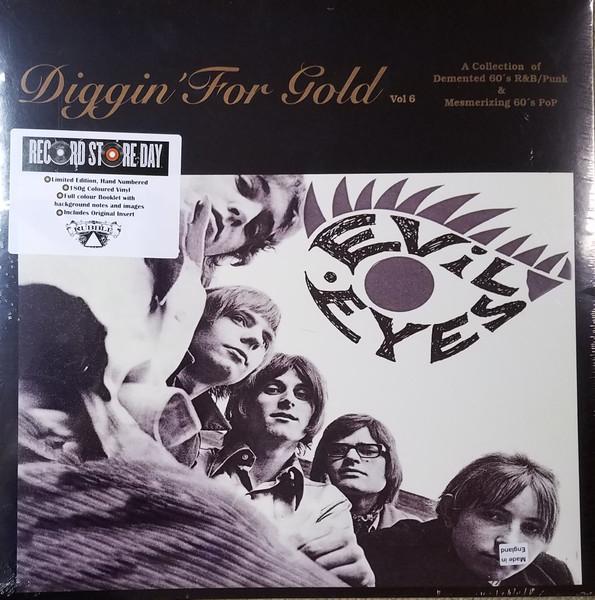

LP Пластинка РАЗНЫЕ ИСПОЛНИТЕЛИ - Diggin For Gold Vol 6 RUBLP2006 Rubble 2018 UK Рок
