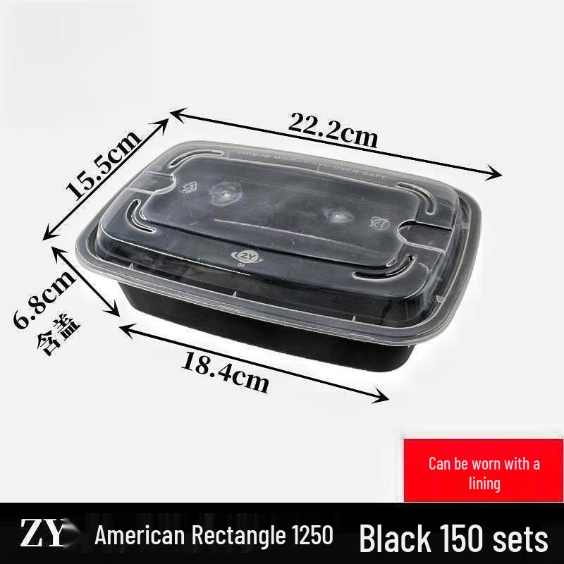 Shixun Rectangular Disposable Meal Prep Containers