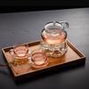 High Quality Heat Resistant Glass Flower Tea Pot Glass Teapot with Infuser Boiling Coffee Leaf Herbal Tea Kettle Kung Fu Tea Set
