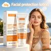 Face Sunscreen Lotion Gentle Protection Effectively Anti Sunburn Anti Wrinkle Lightweight Moisturizing Cream 50g