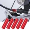 Aluminum Alloy Bike Shifting Cable Tube Cap for 4mm Cable Shift Cables Caps AccessoriesRed