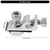 Pack of 4 Aluminum Solar Grounding Clamps  with Adjustable Screws & strong  Design Easy to Use for Photovoltaic Panel