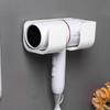 1pc Hairdryer Storage Rack Toilet Free Punch Shelf Hanger Dormitory Bathroom Bracket AirTube Wall Hanging Shelf