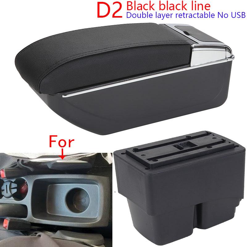 

Для Ford Fiesta Armrest box Для Ford Fiesta MK7 Car Armrest 2009-2017 Ящик для хранения Детали интерьера Аксессуары простая установка