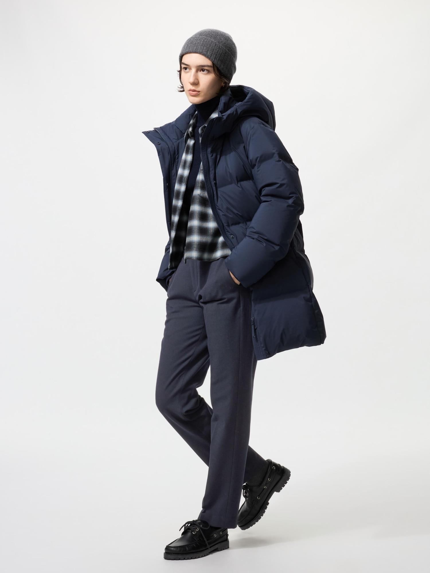 

Uniqlo Япония Теплые брюки Умные Длинные 69 NAVY/3XL