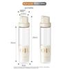 Maxcook (Maxcook) Automatic Opening And Closing Oil Bottle, Glass Oil Bottle 500ML, Condiment Bottle for Soy Sauce And Vinegar, Set of 2 MCPJ2747