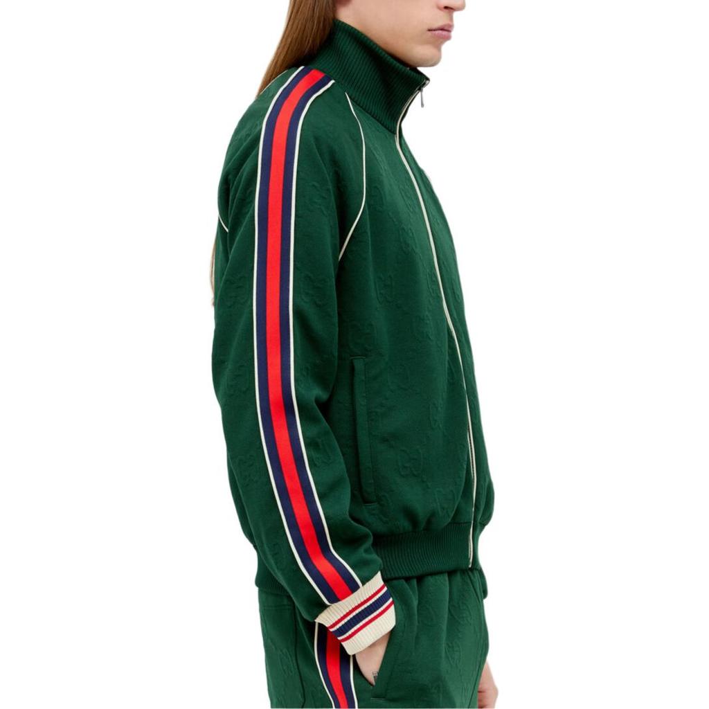 Gucci GG-Jacquard Zip-Up Track Jacket 662270-XJDE9-3754