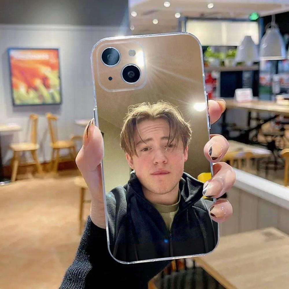 

Actor Kit Connor Phone Case For iPhone 15,14,13,12,11 Plus,Pro,Max,XR,XS,X,7,8 Plus,SE,Mini Transparent Silicone Soft iPhone12PRO