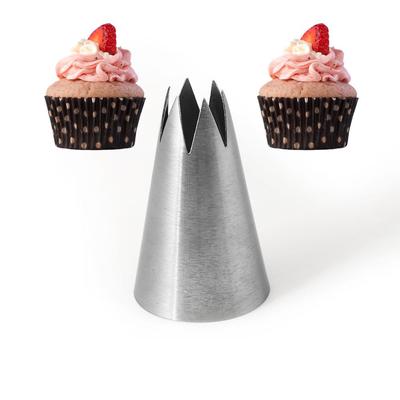 Steel Cupcake Kitchen Supplies Cake Decorating Ice Cream Tool Icing Piping Nozzles Baking Mold