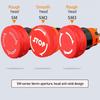 1Pcs 16mm Emergency Stop Push Button Switch Mushroom Stop Button  for Emergency Stop Control