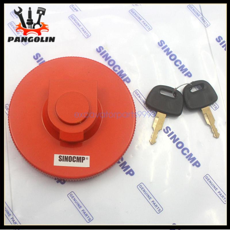 Aftermarket Locking Fuel Tank Cap EX200-2 EX120-2 Exterior Accessories Car Fuel Tank Cap Decoration