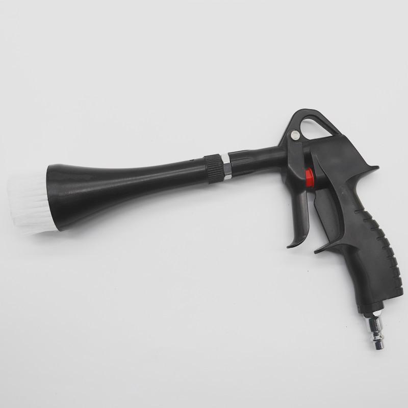 Pistola ad Aria per Autolavaggio Pistola Efficiente per Pulizia a Secco Pistola Tornado ad Alta Pressione per Soffiare la Polvere Strumenti Professionali per la Pulizia degli Interni Auto