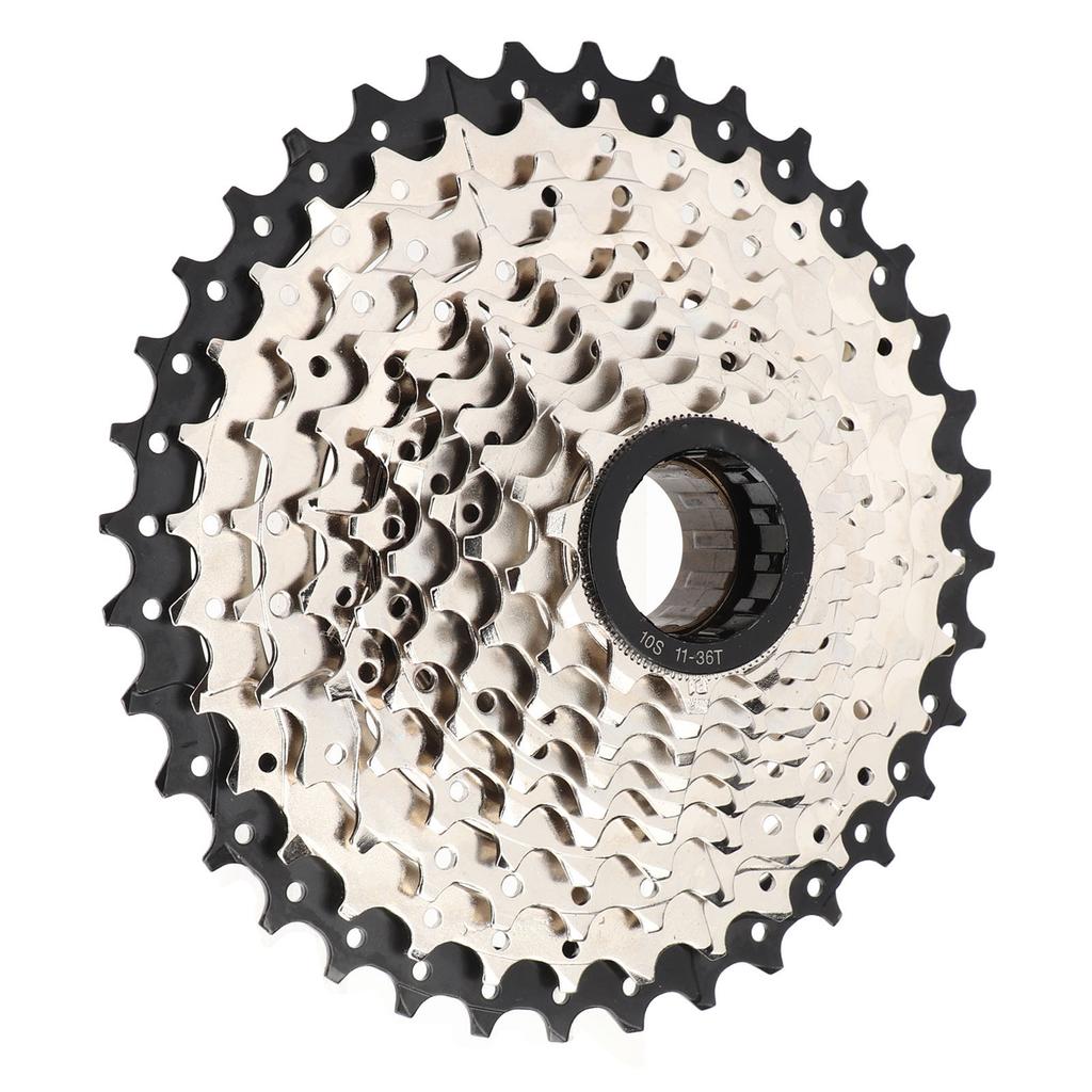 Bicycle Freewheel 10 Speed 11 36T High Strength Steel Bike Speed Flywheel for Cycling Replacement
