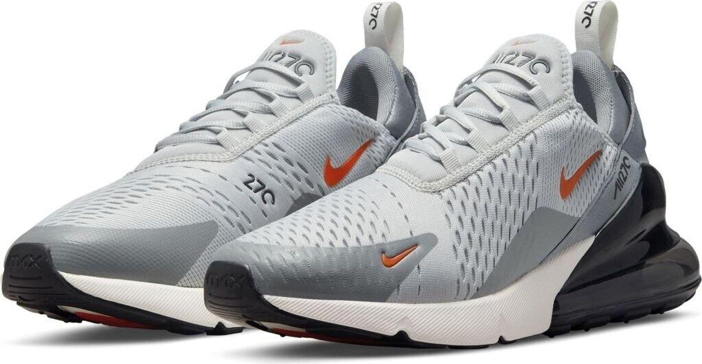 Кроссовки Nike Air Max 270 серый туман/парус/частичный серый/командный оранжевый