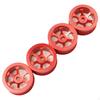 4 Pieces 1/28 Metal Wheel Rims Set Upgrade for K969 P929 P939 Crawler
