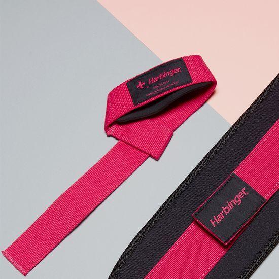 Harbinger Padded Cotton Health Strap Women's Pink