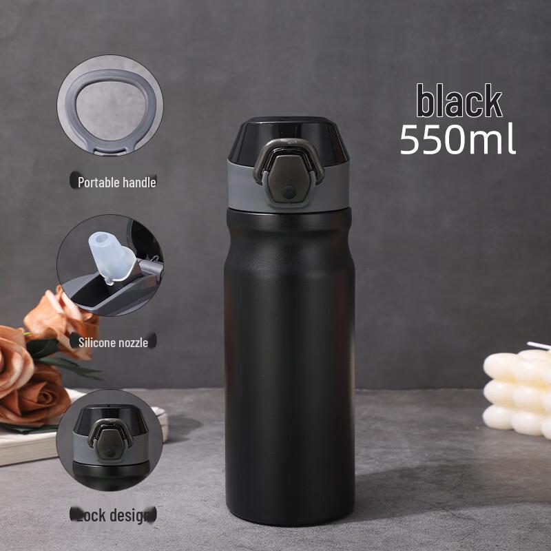 Shangqi Portable Stainless Steel Thermos Water Bottle