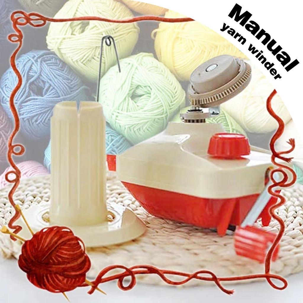 Ruční stroj na navíjení malého příze pro domácnost na navíjení a tkaní rámu deštníku