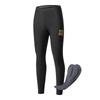 ROCKBROS Men's Cycling Pants, Long, Fleece-Lined, Padded Cycling Tights for Fall and Winter, Windproof and Warm for Road Bikes and Cycling