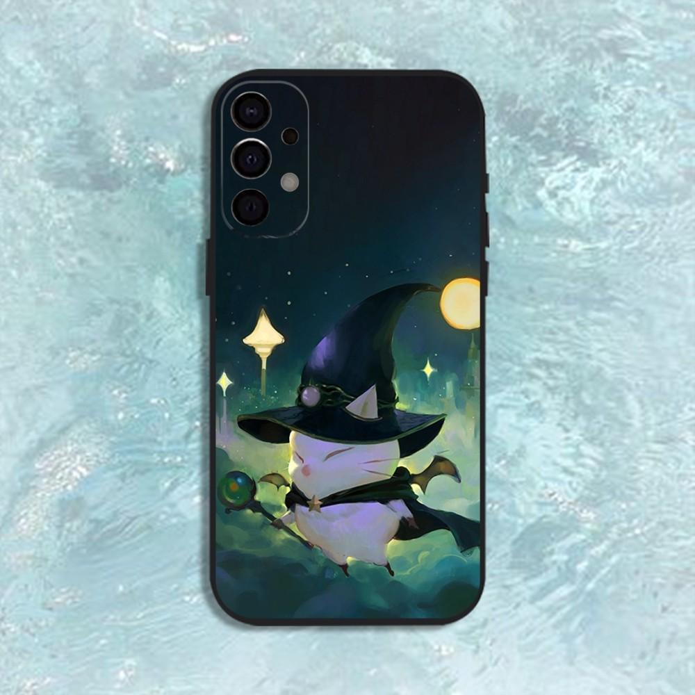 M-Moogle Final F-Fantasy Phone Case For Samsung S25,S24,S21,S22,S23,S30,Ultra,S20,Plus,Fe,Lite,Note,10,9,5G Black Cover
