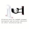 Curtain Rod Bracket, Heavy Duty Metal Wall Mount Support for Curtain Poles