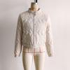 Women's Floral Quilted Embroidered Cotton Jacket - Versatile Casual Fashion (Autumn/Winter 2025) X5067
