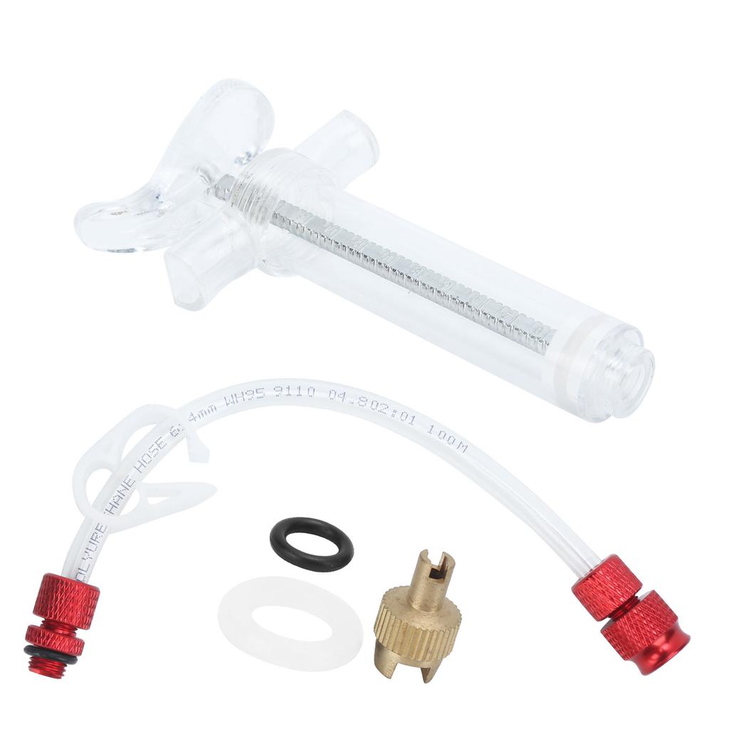 Mountain Bike Vacuum Tire Fluid Filling Tool Kit 20ml Vacuum Tire Syringe Repair Tool