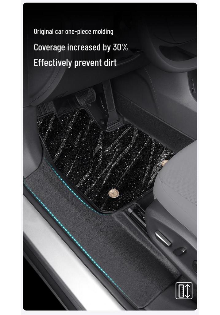 2026 Hongqi HS6 PHEV TPE Full Coverage Floor Mats - Custom Car Carpet Interior.