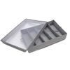 Flatware Utensil Storage Case Silverware Storage Box with Dividers 5 Compartment Flatware Storage Case with Handles