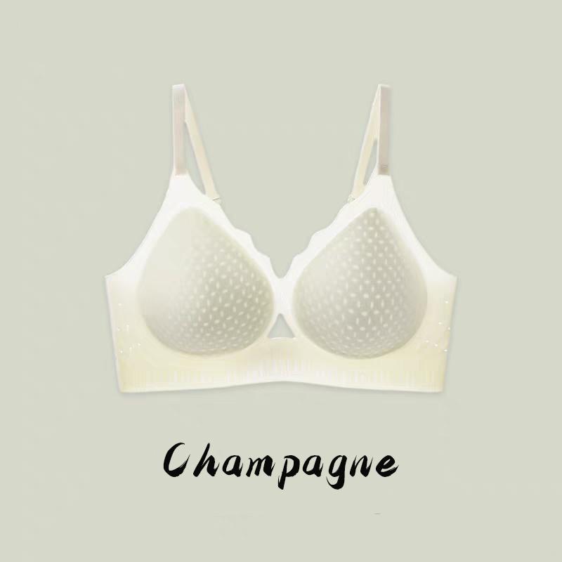 All Of Me Summer Ultra-thin Ice Silk Bras Underwear Women's Seamless No Steel Ring Gathering Bralette Ladies' Cool Feeling Breathable Bras