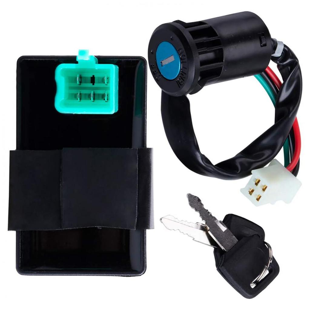 Wiring Loom Harness Engine Stop Switch Ignition Coil Cdi Box Spark Plug Rebuild Kit for Kick Start / Dirt Pit Bike ATV / 50CC 70CC 90CC 110cc - 160cc