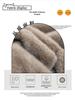 Mom's Faux Mink Velvet Winter Coat for Middle-Aged & Elderly Women - Elegant All-in-One Fur Overcoat