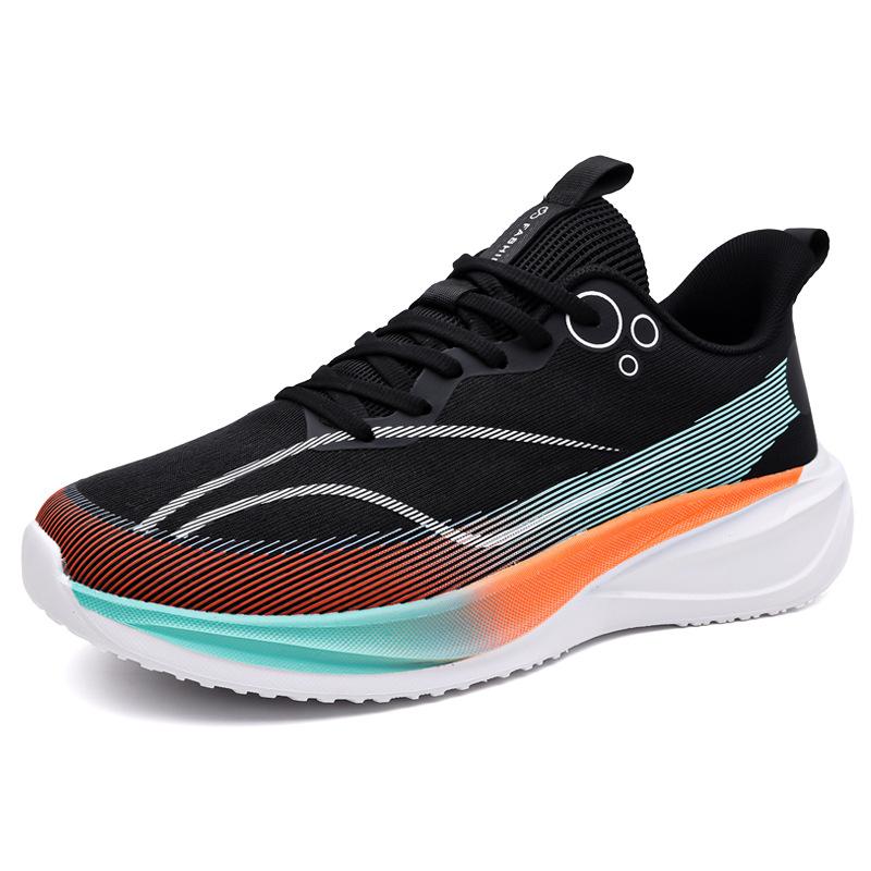 Men's Shoes New Breathable Mesh Running Shoes Lightweight Casual Shoes Soft-soled Sports Shoes Men's